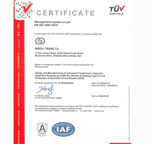 Certificates